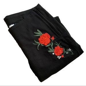 H&M embroidered Pants